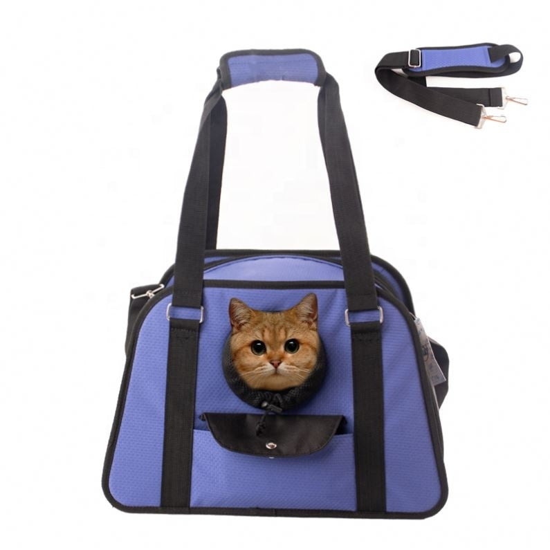 Generic Expandable Pet Carrier Bag – Customizable, Waterproof Travel Bag for Dogs & Cats**